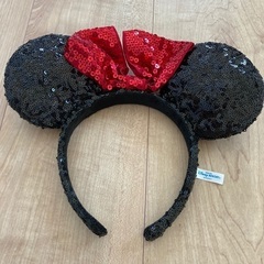 ディズニー　ミニー　カチューシャ　スパンコール