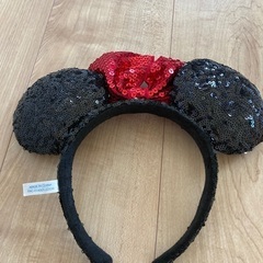 ディズニー　ミニー　カチューシャ　スパンコールの画像