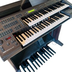 YAMAHA 電子ピアノ エレクトーン ヤマハ 椅子付き EL-50 A10055の画像