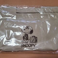 【新品未使用】スヌーピーグッズ！ふわふわポーチなどの画像
