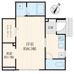 🏢安心の叶えRoom✨『1K』鎌ケ谷市南初富✨敷金礼金無料💰✨人...