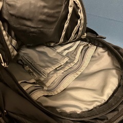 中古THE NORTHFACE HOT SHOT 黒リュックの画像