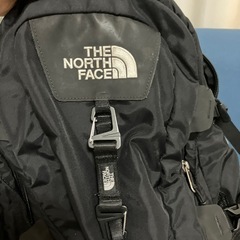 中古THE NORTHFACE HOT SHOT 黒リュックの画像