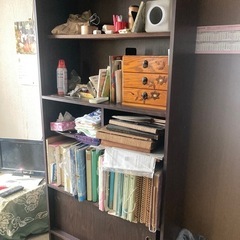 国立にてお渡し　本棚
