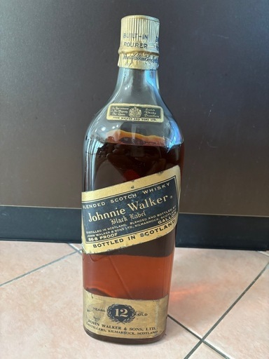 【最終値下げ】超希少Johnnie Walker Black Label