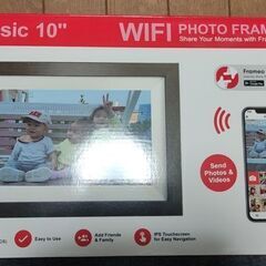 大画面デジタルフォトフレーム wifi 10.1インチ 人感セン...