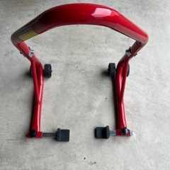 ミニメンテナンススタンド リヤ用 ワイドタイプ STRAIGHT/15-941 (STRAIGHT/ストレート)一度だけ使用しただけの美品です。の画像