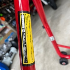 ミニメンテナンススタンド リヤ用 ワイドタイプ STRAIGHT/15-941 (STRAIGHT/ストレート)一度だけ使用しただけの美品です。の画像