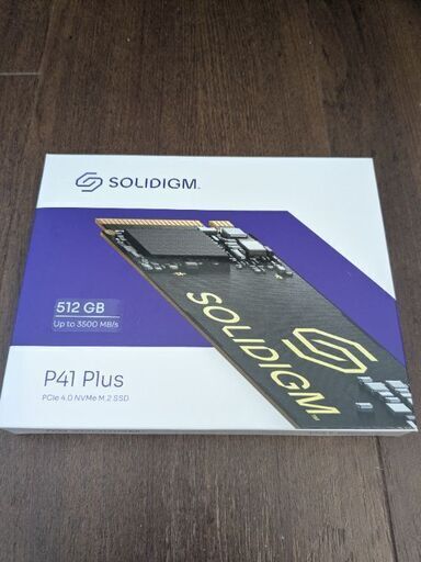 本日引取限定　未使用品　ソリダイム P41 Plus 512GB
