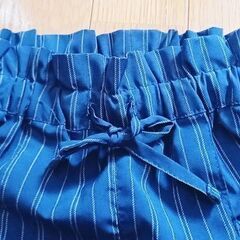 【処分】☆こども服☆ストライプキュロットスカート☆の画像