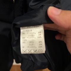 【決まりました】11/4に捨てます。エフデのダウン 9号の画像