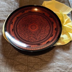漆器　蒟醤　美品　未使用　皿