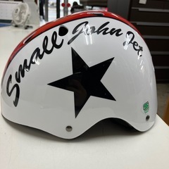 ☆値下げ☆K2411-002 ENJOY RIDE 子供用ハードヘルメット WK-01 スター/レッド 中古美品の画像