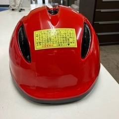 ☆値下げ☆K2411-003　ENJOY RIDE 子供用ハードヘルメット CH-1 レッド 中古美品の画像