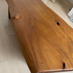 一枚板ローテーブル