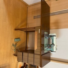 和モダン　蛇目ミシン　折りたたみ式　貴重　使用okの画像