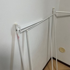 物干し　エアコンの画像