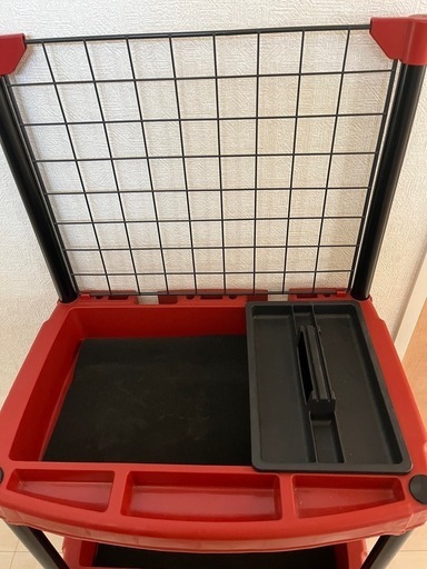 移動式　工具収納棚