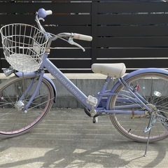【一旦終了】女児用自転車22インチ