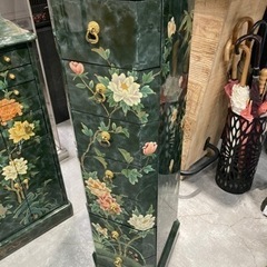 キャビネット　アンティーク家具　