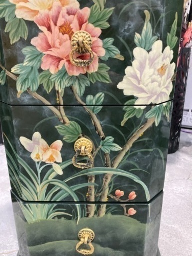 キャビネット　アンティーク家具　