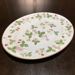 【売り切れ】【貴重】ウェッジウッド　オーバルプレート　36cm大...