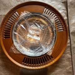 高級漆器　菓子皿　和　菊柄　未使用　美品の画像