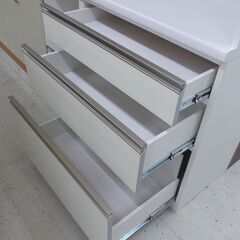 キッチンボード　ソフトクローズ引き出しの画像