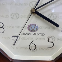 GIOVANNI VALENTINO 昭和レトロ　掛け時計の画像