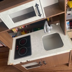 無料【リメイク品】IKEAのおままごとキッチン