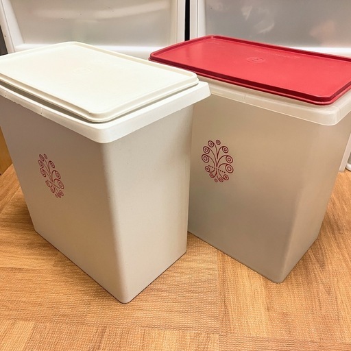 タッパーウェア 10キロキーパー 米びつ 2個 ◇ タッパーウェア 10キロ