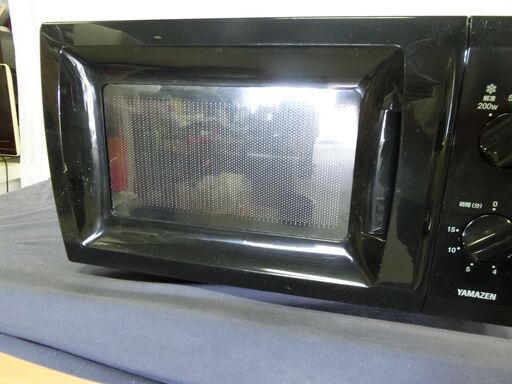 山善 ヤマゼン　YAMAZEN 電子レンジ 17L 50Hz　横開き ターンテーブルMRT-S177（B）5 2023年製