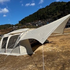 Snow Peak - コネクトタープ ヘキサ アイボリー コネクトタープ ヘキサ アイボリー FES-275 snow peak テント