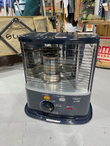 ⑨★CORONA コロナ★石油ストーブ RX-22YA 3.7L ダークグレー W45cm コンパクト よごれま栓  防災対策