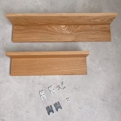 無印良品 ニトリ 壁に付ける棚 60cm 44cm