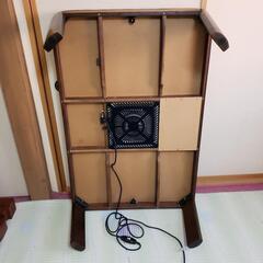 大型こたつテーブル　濃茶の画像