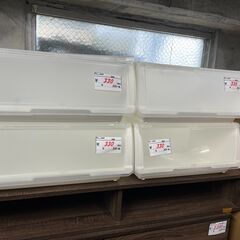 リサイクルショップどりーむ天保山店　No14661　収納ケース　衣類収納　プラスチックタンス　同一商品有の画像