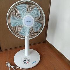 YUASA 30cmリビング扇風機 CY-3211PR (WH)
