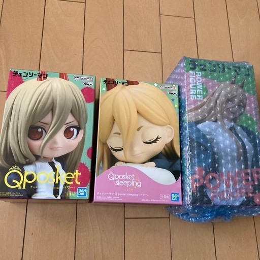Qposket チェンソーマン フィギュア ３つセット