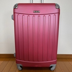 スーツケース ケース 旅行 旅行カバン トラベル トラベル鞄 バッグ かばん ピンクの画像