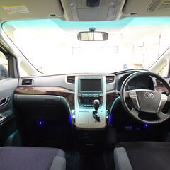 【売約済】H24年トヨタ　ヴェルファイア2.4Z　走行7万キロ台　車検２年付　ビルトインＥＴＣ　両側パワースライドドア　純正ナビ　フルセグＴＶ　Ｂｌｕｅｔｏｏｔｈオーディオ　バックカメラ　クリアランスソナー　スマートキー　２個　ＨＩＤヘッドライト　ナノイーの画像