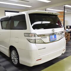 【売約済】H24年トヨタ　ヴェルファイア2.4Z　走行7万キロ台　車検２年付　ビルトインＥＴＣ　両側パワースライドドア　純正ナビ　フルセグＴＶ　Ｂｌｕｅｔｏｏｔｈオーディオ　バックカメラ　クリアランスソナー　スマートキー　２個　ＨＩＤヘッドライト　ナノイーの画像