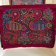パナマ　モラ刺繍の画像