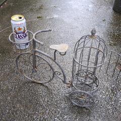 自転車の置物 の画像