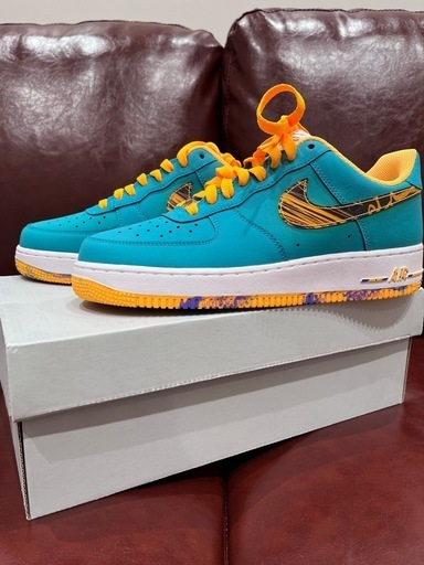 エアフォース1 Low Marbeled Swoosh Turbo Green日本未発売品