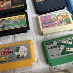 起動確認 ファミコンソフト 19本＋ジャンク3本 計22本 迷宮島 ミニパット テラクレスタ 他 現状品  札幌市白石区 白石店 の画像