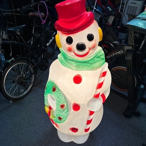 雪だるま イルミネーション スノーマン SnowMan クリスマス 約115cm