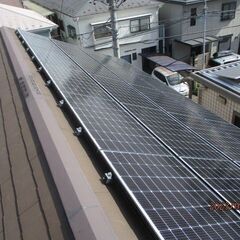 太陽光パネル設置　太陽光電気工事　蓄電池工事　の画像