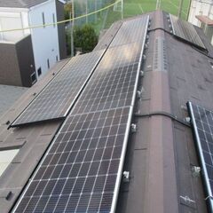 太陽光パネル設置　太陽光電気工事　蓄電池工事　の画像