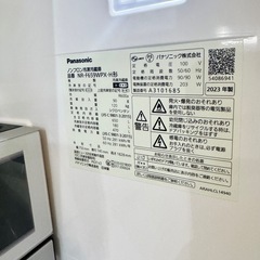 美品‼️Panasonic　冷蔵庫 650L 2023年型 6ドア ミスティスチールグレー　観音開きタイプ の画像